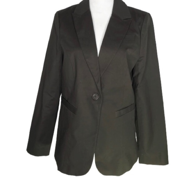 NWT RW&Co Classic one button Chocolate Brown Blazer XL - Picture 1 of 6
